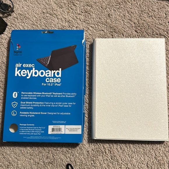 NEW Air exec keyboard case digital basics tofu white - Picture 2 of 4